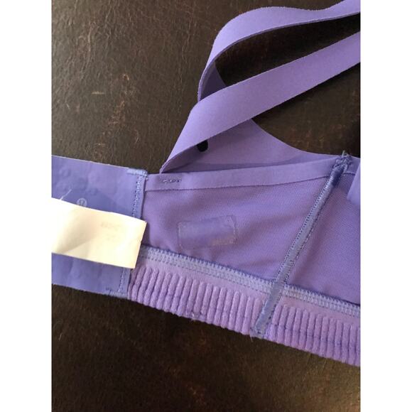LULULEMON AirSupport Bra High Support Charged Indigo /Lavender Fog - Size 34DD - Picture 11 of 12
